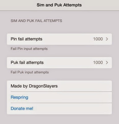 Sim&Puk Attempt: Cydia tweak new free - Φωτογραφία 1