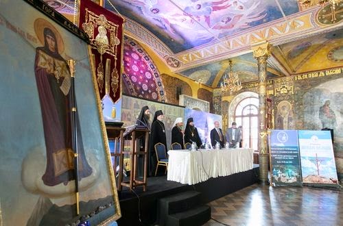 6518 - Συμμετοχή Χιλιανδαρινών μοναχών σε Συνέδριο για τα χίλια χρόνια παρουσίας των Ρώσων στο Άγιο Όρος - Φωτογραφία 5
