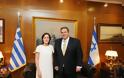 Συνάντηση ΥΕΘΑ Πάνου Καμμένου με την Πρέσβη του Ισραήλ Irin Ben-Abba Vitale - Φωτογραφία 1