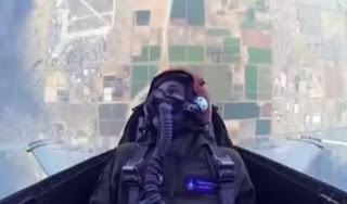 Τα είδε... όλα! Πολίτης πέταξε με F-16 και δείτε τις αντιδράσεις του... [video] - Φωτογραφία 1