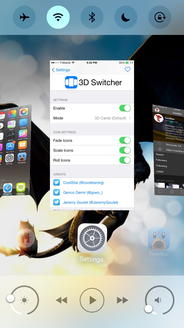 3DSwitcher: Cydia tweak new v1.0-1 ($0.99) - Φωτογραφία 2