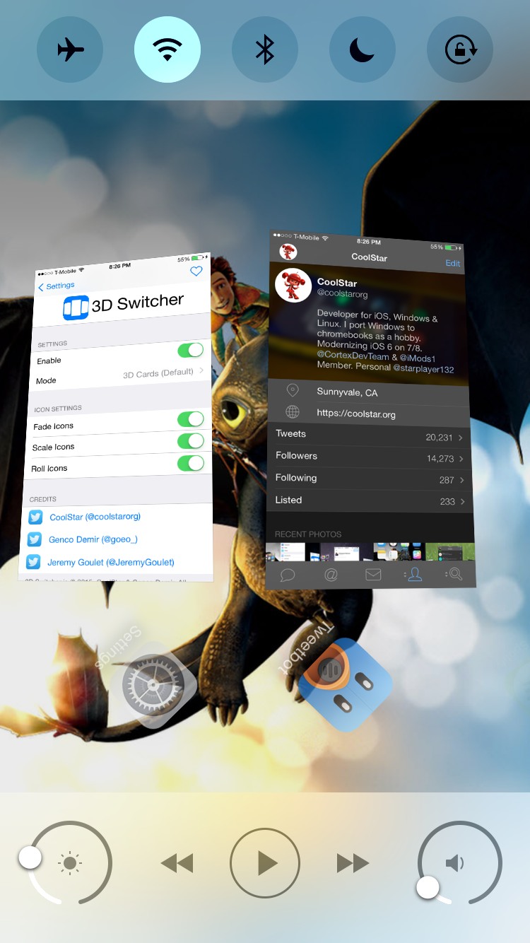 3DSwitcher: Cydia tweak new v1.0-1 ($0.99) - Φωτογραφία 3