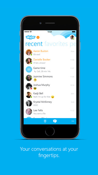 Skype for iPhone: AppStore free update Version 5.13 - Φωτογραφία 3