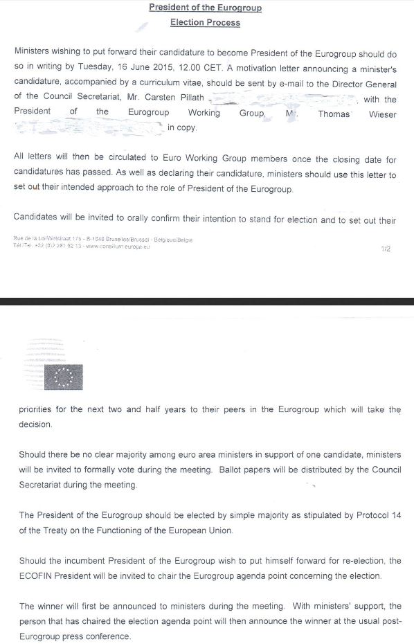 O Ντάισελμπλουμ ζητά την ψήφο του Βαρουφάκη στο Eurogroup - Φωτογραφία 4