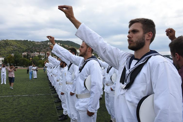 Παρουσία ΥΕΘΑ Πάνου Καμμένου στην ορκωμοσία των ναυτών της Γ’ ΕΣΣΟ 2015 στον Πόρο - Φωτογραφία 13