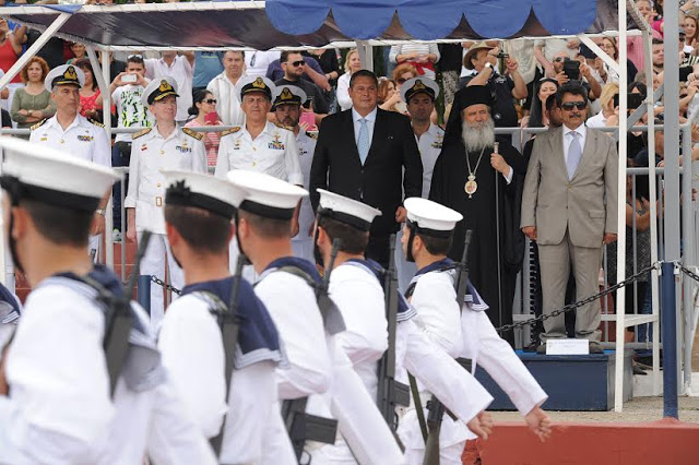 Παρουσία ΥΕΘΑ Πάνου Καμμένου στην ορκωμοσία των ναυτών της Γ’ ΕΣΣΟ 2015 στον Πόρο - Φωτογραφία 2