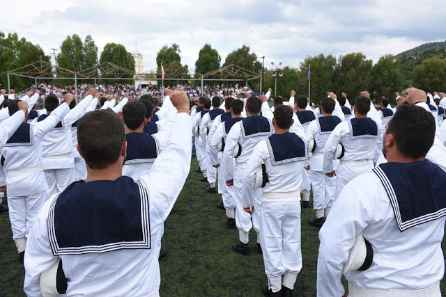 Παρουσία ΥΕΘΑ Πάνου Καμμένου στην ορκωμοσία των ναυτών της Γ’ ΕΣΣΟ 2015 στον Πόρο - Φωτογραφία 8