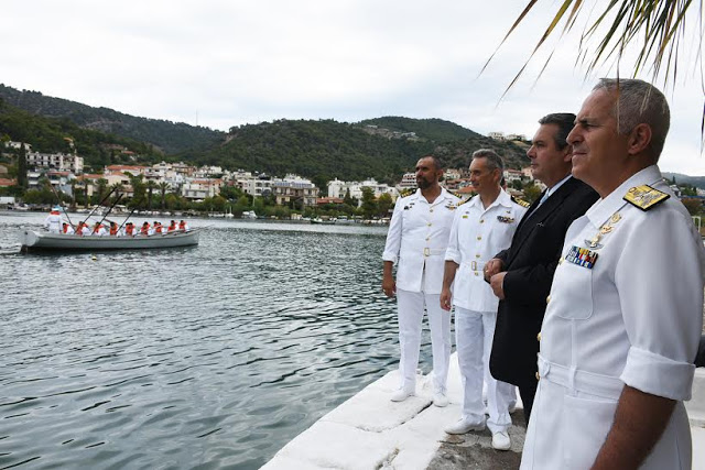 Παρουσία ΥΕΘΑ Πάνου Καμμένου στην ορκωμοσία των ναυτών της Γ’ ΕΣΣΟ 2015 στον Πόρο - Φωτογραφία 9