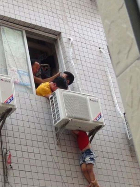 Πως ένα να air condition έσωσε τη ζωή 5χρονου στην Κίνα; [photos] - Φωτογραφία 5