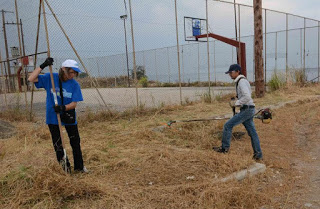 Καθαρισμός στην Παραλία δήμου Πατρέων [photos] - Φωτογραφία 1