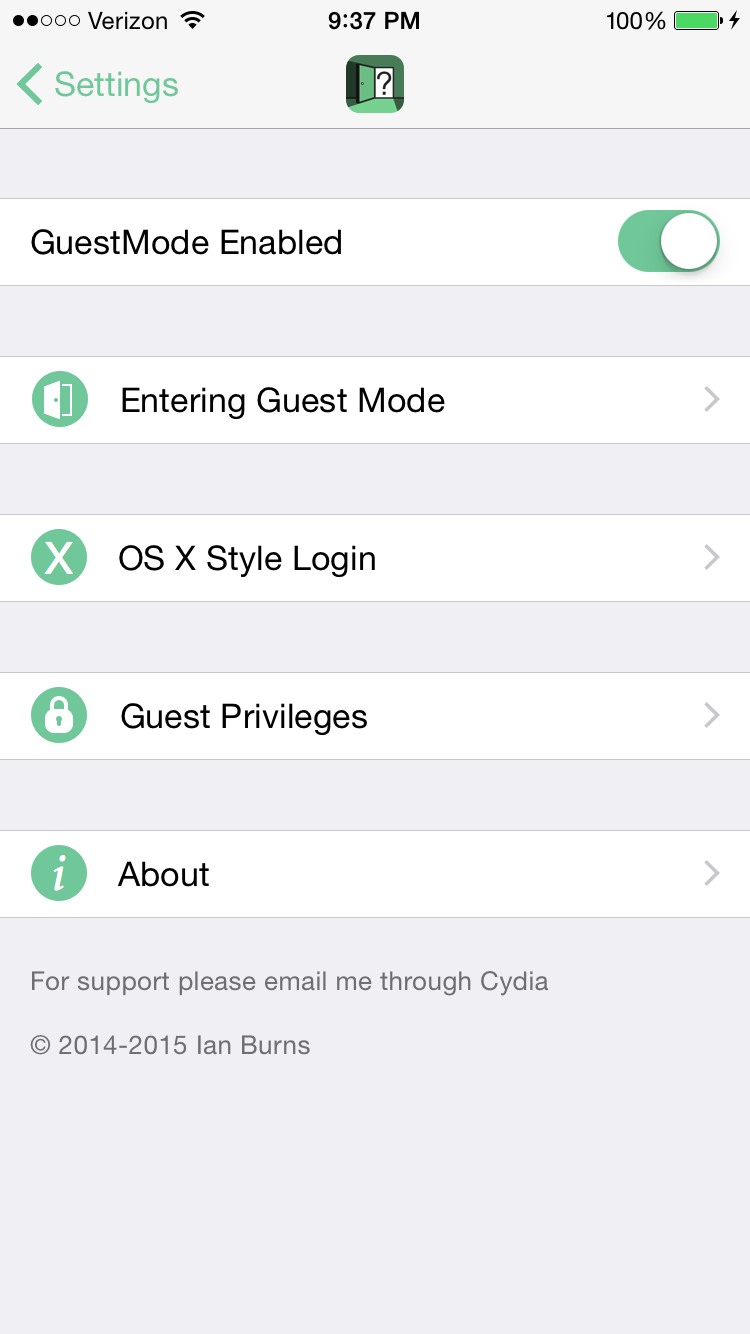 GuestMode: Cydia tweak update v2.0.4-2 ($0.99) - Φωτογραφία 3