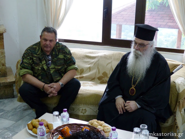 Συνάντηση Π. Καμμένου με τον Μητροπολίτη Καστοριάς - Φωτογραφία 11