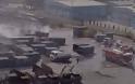 ΣΟΚΑΡΕΙ η εερολήψη από την φωτιά στο εργοστάσιο ανακύκλωσης στον Ασπρόπυργο [video]