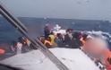 Χανιά: Αίσιο τέλος για 263 παράτυπους μετανάστες, νότια της Κρήτης [video]