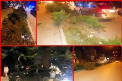 ΓΙΑΝΝΕΝΑ: Τρελό αυτοκίνητο έπεσε σε νησίδα και σε σταθμευμένα αυτοκίνητα