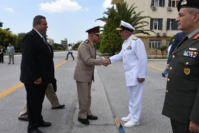 Συνάντηση ΥΕΘΑ Πάνου Καμμένου με τον Αιγύπτιο ομόλογό του Sedki Sobhi Sayed στο ΥΠΕΘΑ - Φωτογραφία 6