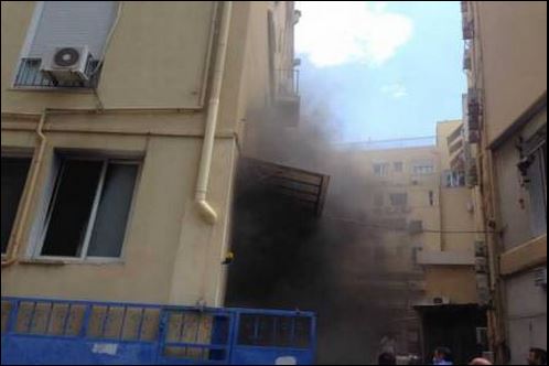 ΠΡΙΝ ΑΠΟ ΛΙΓΟ: Φωτιά στο Ιπποκράτειο [photos] - Φωτογραφία 4