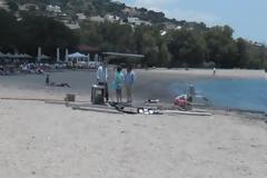 Ράμπα κολύμβησης και στην Αγ. Μαρίνα Κορωπίου
