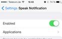 Speak Notification: Cydia tweak update v1.6.0-2 ($1.49) - Φωτογραφία 2