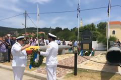 Αποκαλυπτήρια Μνημείου Υποβρυχίου ΠΡΩΤΕΥΣ (Υ-3)