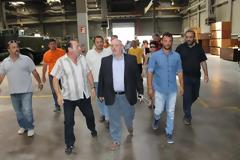 Επίσκεψη ΑΝΥΕΘΑ Κώστα Ήσυχου στην ΕΛΒΟ Θεσσαλονίκης
