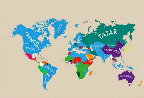 Δείτε ποιες είναι οι γλώσσες του πλανήτη και που τις μιλούν [χάρτες] - Φωτογραφία 2