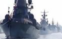 Ξαφνικά όλος ο Ρωσικός στόλος στην Κρήτη απέναντι από τη Σούδα