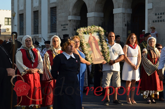 6636 - Η Ρόδος υποδέχθηκε με κάθε μεγαλοπρέπεια την Τίμια Κάρα του Αγίου Νικήτα του Νισυρίου - Φωτογραφία 3