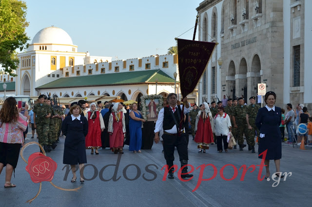 6636 - Η Ρόδος υποδέχθηκε με κάθε μεγαλοπρέπεια την Τίμια Κάρα του Αγίου Νικήτα του Νισυρίου - Φωτογραφία 5