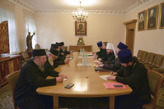 6643 - Αγιορειτική αντιπροσωπεία στη Μόσχα. Συνάντηση με τον Μητροπολίτη Βολοκολάμσκ Ιλαρίωνα - Φωτογραφία 2