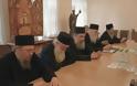 6643 - Αγιορειτική αντιπροσωπεία στη Μόσχα. Συνάντηση με τον Μητροπολίτη Βολοκολάμσκ Ιλαρίωνα