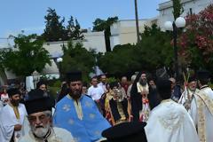 6656 - Στην Ιερά Μητρόπολη Κώου και Νισύρου η Τιμία Κάρα του Αγίου Νεομάρτυρος Νικήτα του Νισυρίου, από την Ιερά Μονή Ιβήρων του Αγίου Όρους