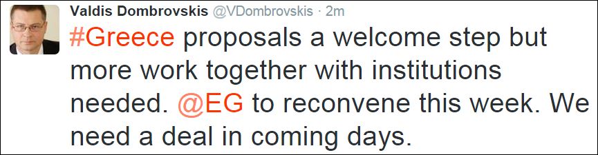 Ντομπρόβσκις: Νέα συνεδρίαση του Eurogroup τις επόμενες μέρες - Φωτογραφία 2