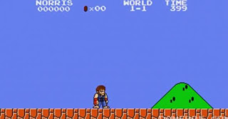 Τι θα γινόταν αν στην θέση του Super Mario είχατε τον Τσακ Νόρις; [video] - Φωτογραφία 1