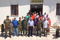 Επίσκεψη του ΣΕΑΝ ΛΑΡΙΣΑΣ στην 32η Μοίρα Πεδινού Πυροβολικού Πεζοναυτών