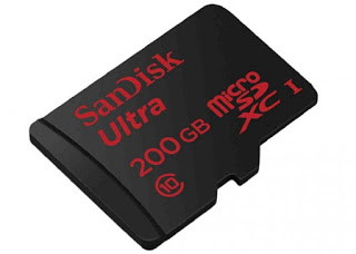 Κάρτα Micro SD με χωρητικότητα 200 GB από τη SanDisk - Φωτογραφία 1