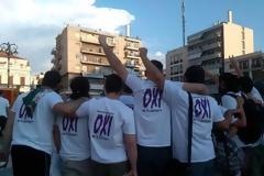 Πάτρα: Δείτε φωτο από την συγκέντρωση στην πλατεία Γεωργίου υπέρ του Όχι