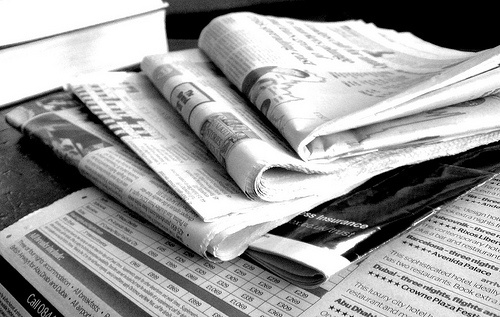 Προβλήματα και στον Τύπο - Οι εφημερίδες μειώνουν τις σελίδες τους, λόγω έλλειψης χαρτιού - Φωτογραφία 1