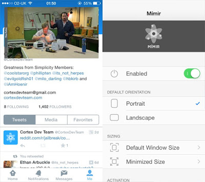 Mirmir: Cydia tweak new v1.0 ($3.99)....δουλέψτε σε πολλά παράθυρα - Φωτογραφία 2