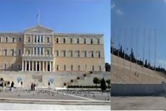 Παράλληλες συγκεντρώσεις του ΝΑΙ και του ΟΧΙ στο κέντρο της Αθήνας