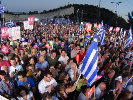 H μάχη των συγκεντρώσεων στην Αθήνα - Το μέτρημα των ναι και των όχι - Δείτε φωτο - Φωτογραφία 10