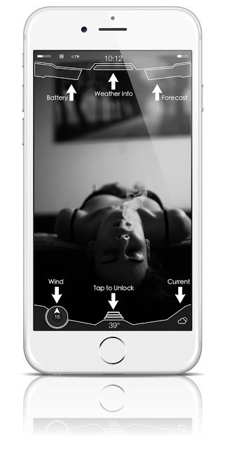 Futuristic 8 Cydget:  Cydia Addons (Cydget)...μια διαφορετική εμφάνιση στο iphone σας - Φωτογραφία 1