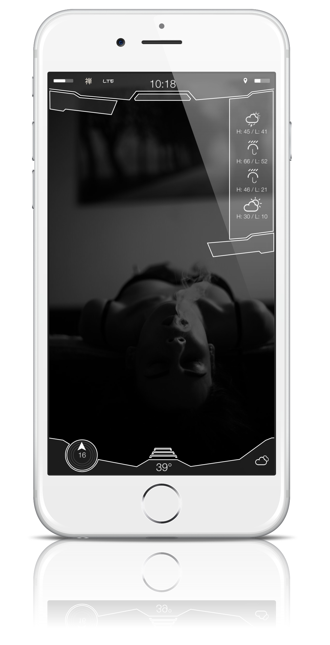 Futuristic 8 Cydget:  Cydia Addons (Cydget)...μια διαφορετική εμφάνιση στο iphone σας - Φωτογραφία 2