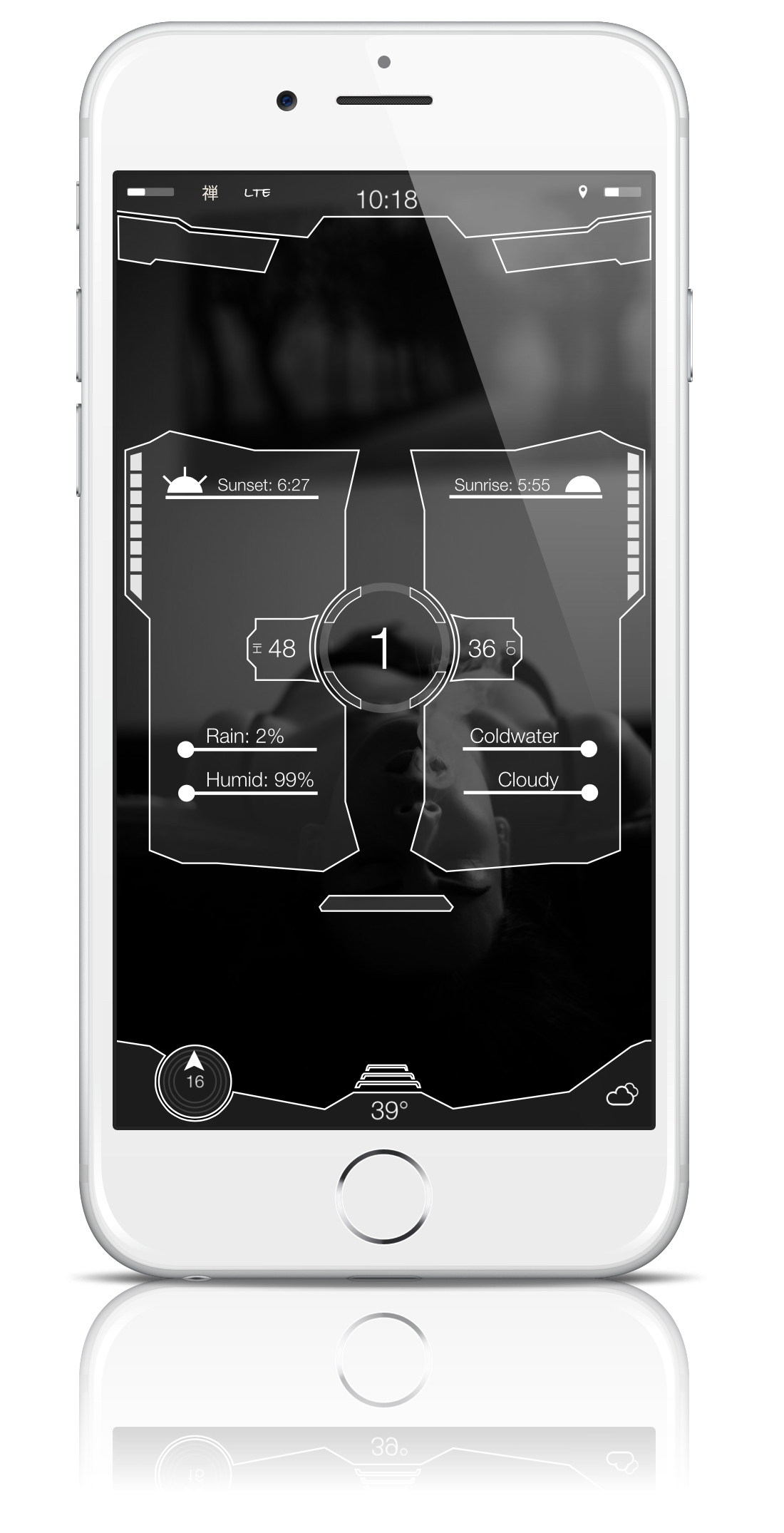 Futuristic 8 Cydget:  Cydia Addons (Cydget)...μια διαφορετική εμφάνιση στο iphone σας - Φωτογραφία 4