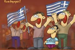 Αυτά είναι τα τρία νέα σκίτσα του Αρκά για το δημοψήφισμα [photos]