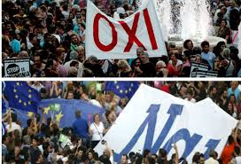 Αγανακτισμένη Ελληνίδα τεκμηριώνει το ΟΧΙ της - Φωτογραφία 1