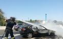 ΣΥΜΒΑΙΝΕΙ ΤΩΡΑ: Λαμπάδιασε αυτοκίνητο στην εθνική οδό... [photos]