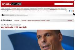Οι πρώτες αντιδράσεις στο γερμανικό Τύπο για την παραίτηση Βαρουφάκη [photos]