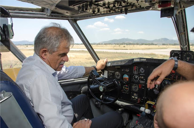 Επίσκεψη του ΥΦΕΘΑ Νίκου Τόσκα στην 355 ΜΤΜ στην Αεροπορική Βάση Ελευσίνας - Φωτογραφία 5