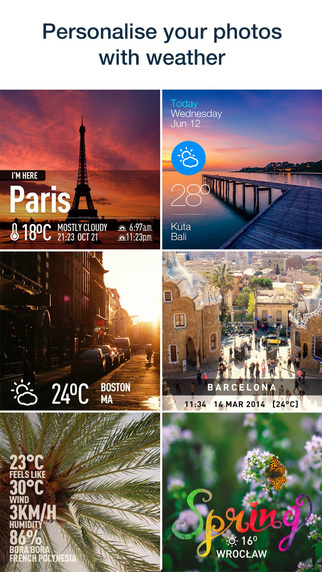 Instaweather Pro : AppStore free today - Φωτογραφία 5